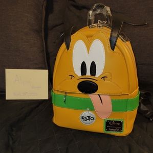 Pluto Disney Loungefly Backpack NWT